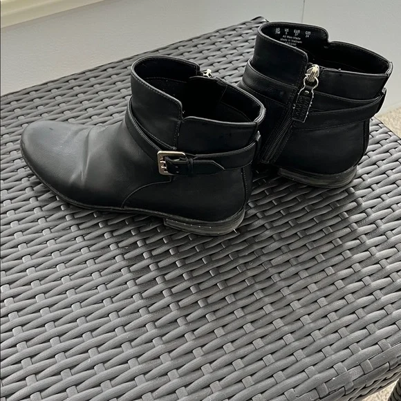 Black Ankle Boots - Picture 2 of 5